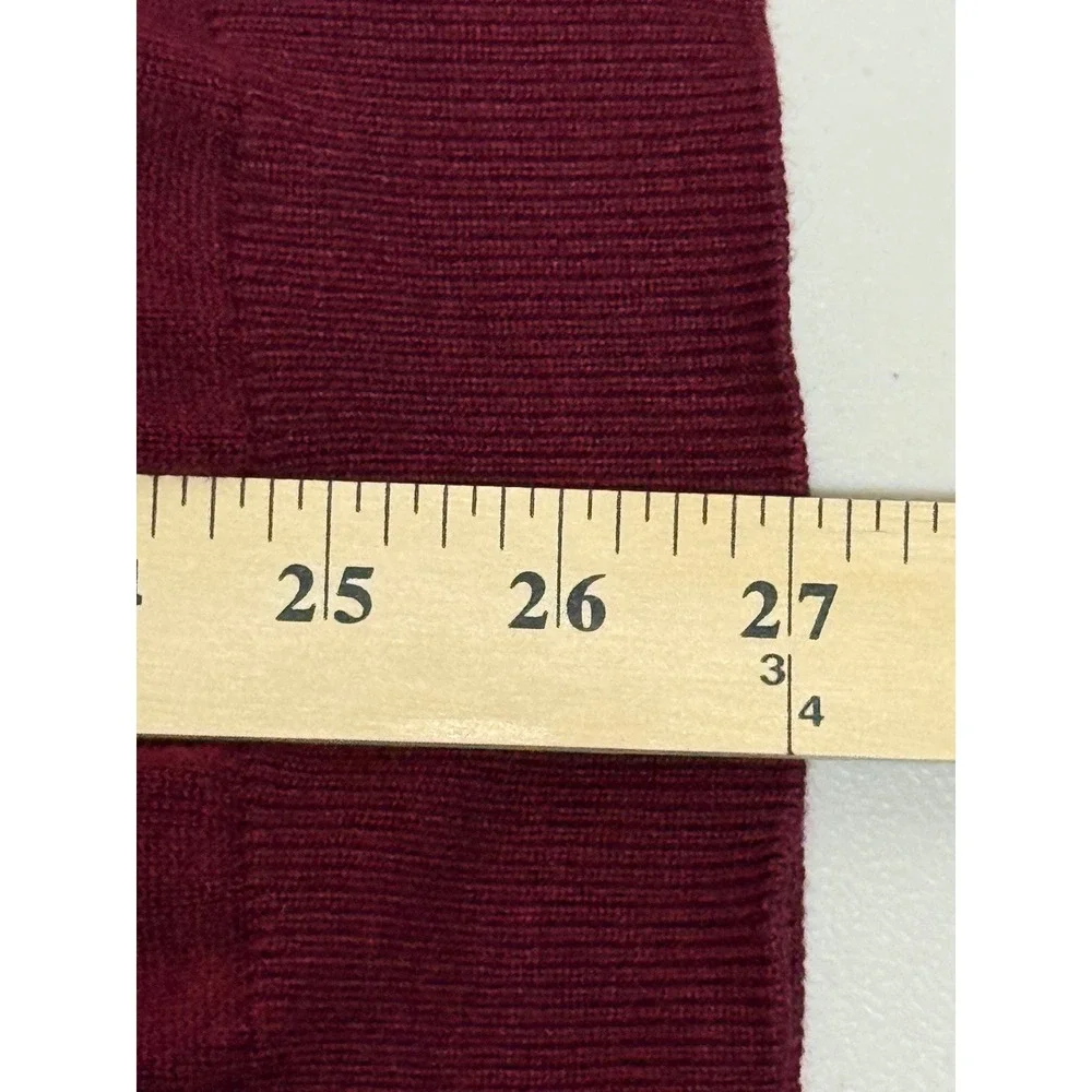 Tony Montana Burgundy Crew Neck Long‎ Sleeve Sweater Mens XXL